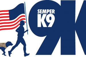 Semper K9 9K Logo Flag
