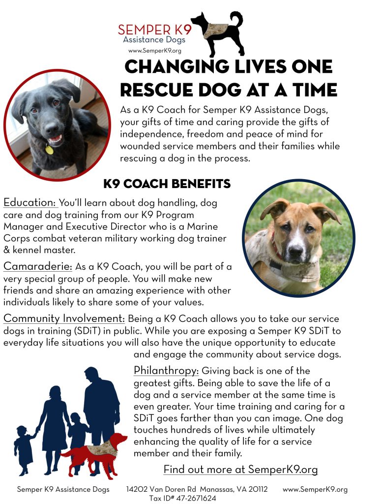 K9 Coach Infographic