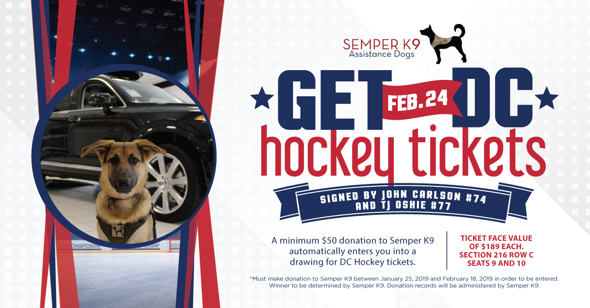 DC Hockey Ticket Raffle