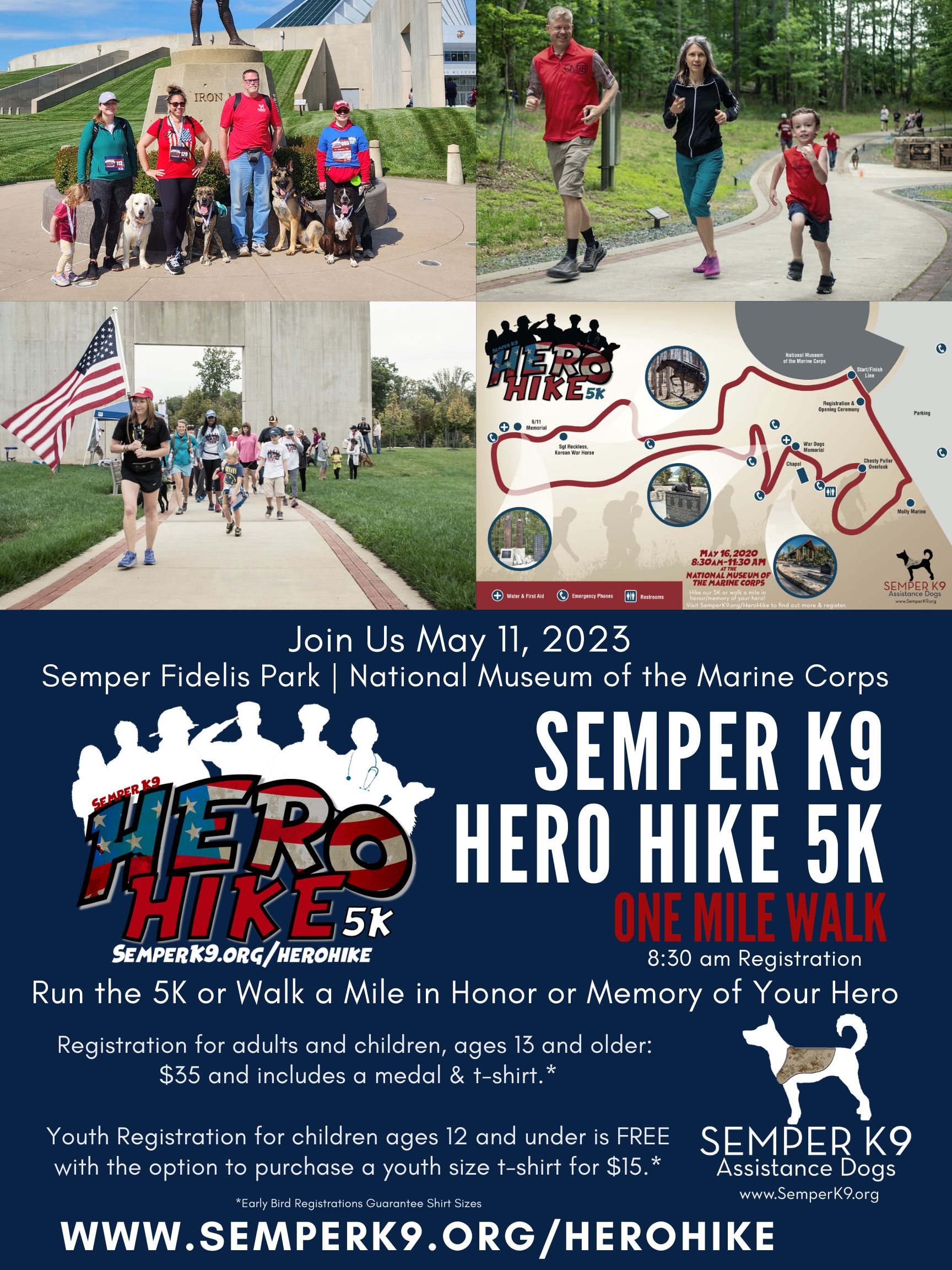 SEMPER K9 HERO HIKE 5K