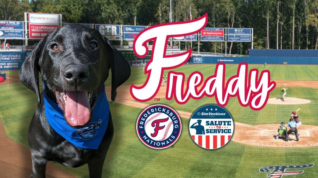 Introducing Semper K9’s Freddy – The FredNats Salute to Service Dog